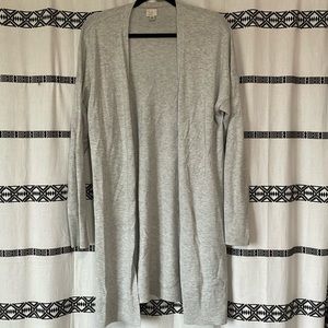 a new day Grey Long  Cardigan XL